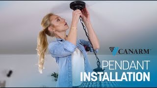 How to Install a Chain Link Pendant Light | Canarm