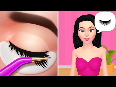 Lash Salon All Levels Gameplay Android, iOS - YouTube