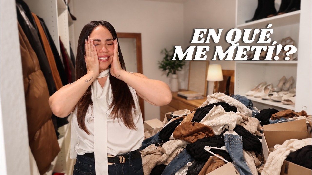 CASI ME ARREPIENTO DE HACER ESTE CLÓSET…