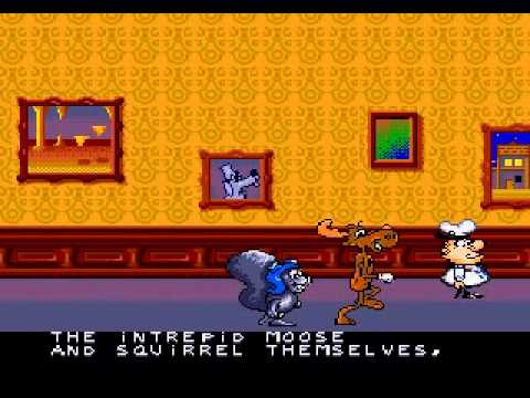 The Adventures of Rocky and Bullwinkle and Friends Megadrive