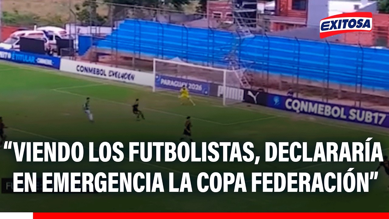 🔴🔵 Carlos Panes sobre la Copa Federación: “Yo directamente lo anularía”