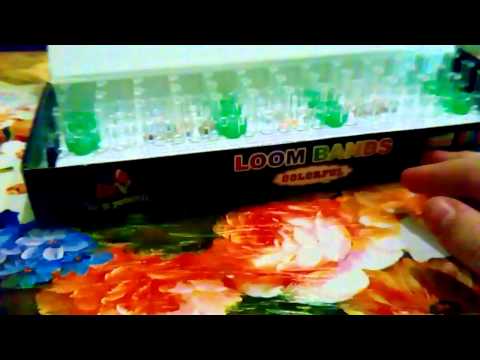 Обзор на набор резинок \ LOOM BANDS