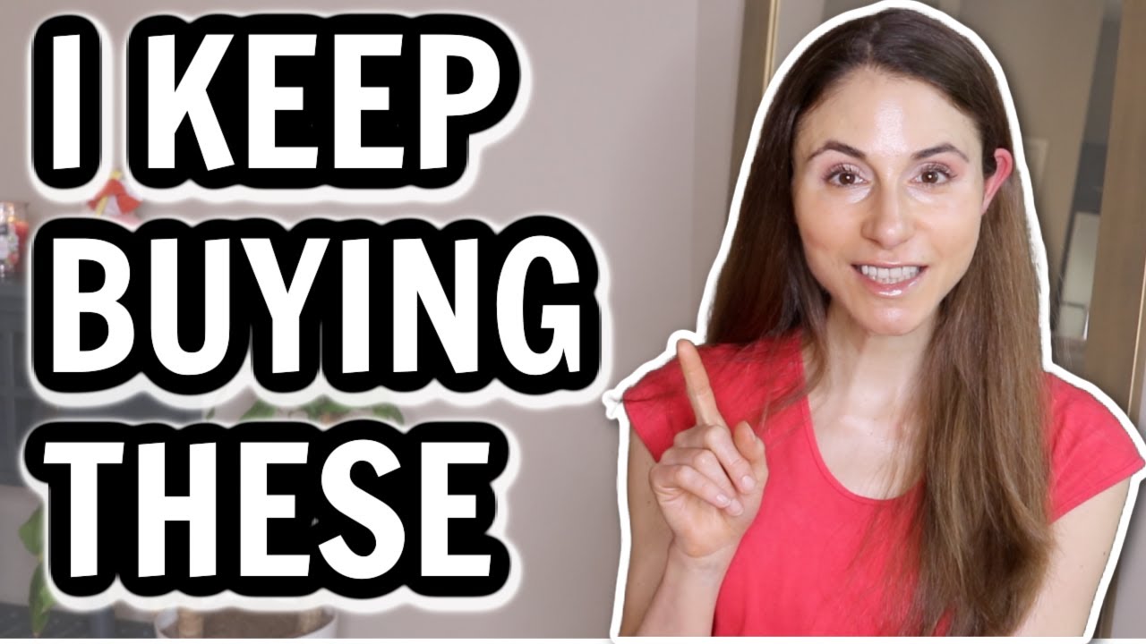 10 SKIN CARE PRODUCTS I KEEP BUYING 🛍 DERMATOLOGIST @DrDrayzday