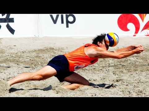 Волейбол TOP » 40 Surprise Attack | Spike Fake | 2018 FIVB Beach Volleyball World Tour