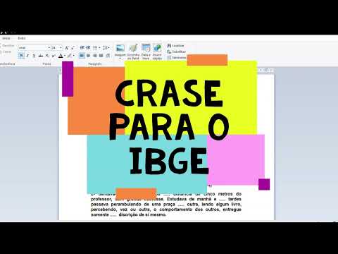 PORTUGUÊS CRASE- IBGE- 2022