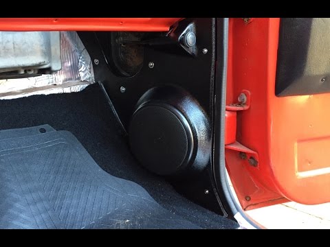 PART 1 CHEVY C10 KICK PANEL SPEAKERS INSTALL | 73-87 Squarebody Speakers