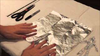 How to make a tin foil figure