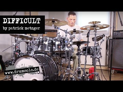 Patrick Metzger - Difficult | Drumline / Drum-Playalong