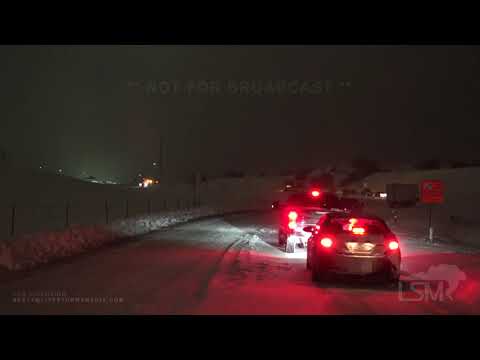 03-15-2021 Castle Rock,CO - Overnight Plowing Snowcats and Abandoned Vehicles