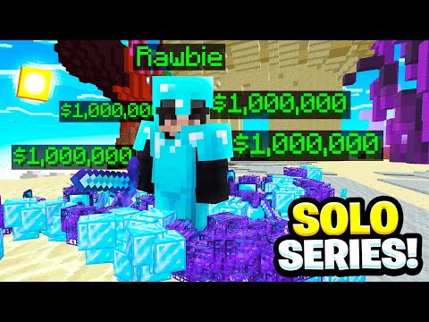 Rawbie - MY *CRAZY* START TO THE SOLO SERIES! *RICH* | Minecraft Skyblock | TheArchon Origins [1]