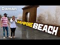 Beach Vibes In Daman Food Waves Full Masti At Jampore Beach ️
