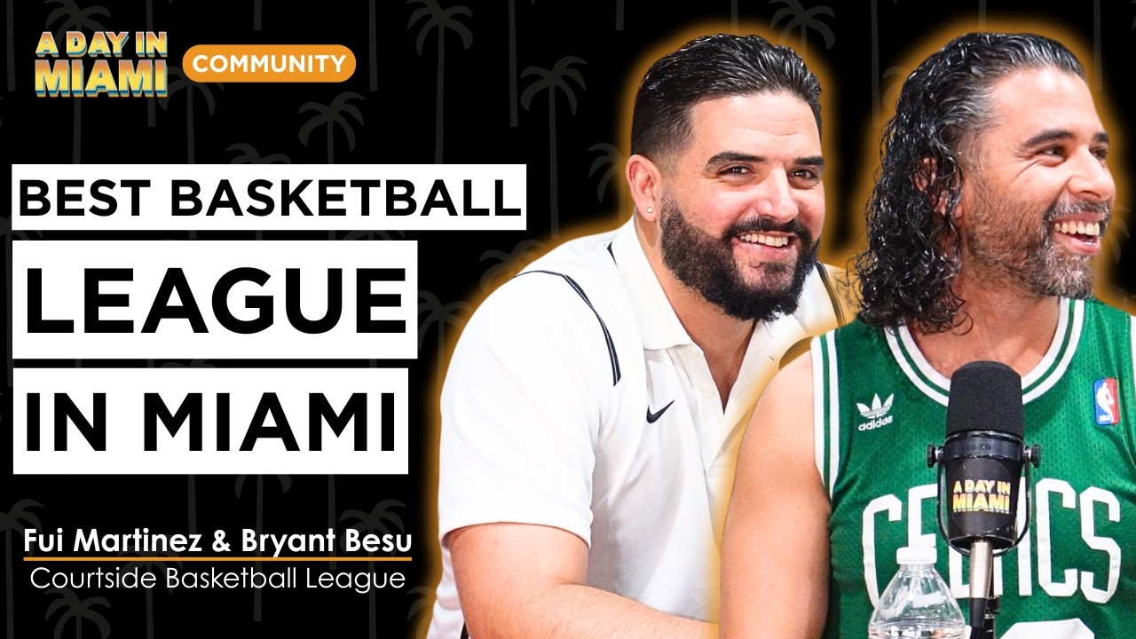 The Local Basketball League Taking Miami by Storm | Fui Martinez & Bryant Besu