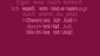 November - Juli,Lyrics..wmv