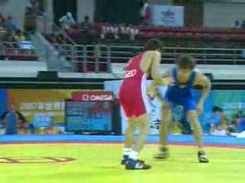 WM 07 JUN 50kg GR GOGBERASHVILI Giorgi GEO - ZADACHYN Denys