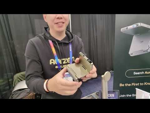 Video Thumbnail: CES 2025 Aurzen ZIP Minibeamer