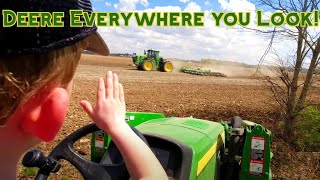 Spring Is Officially Here - John Deere Hard At Work!