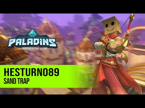 Hesturno89 Shalin PALADINS PRO COMPETITIVE GAMEPLAY l SAND TRAP