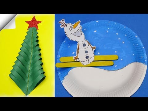 DIY paper crafts Paper toys Christmas crafts santa claus DIY santa claus