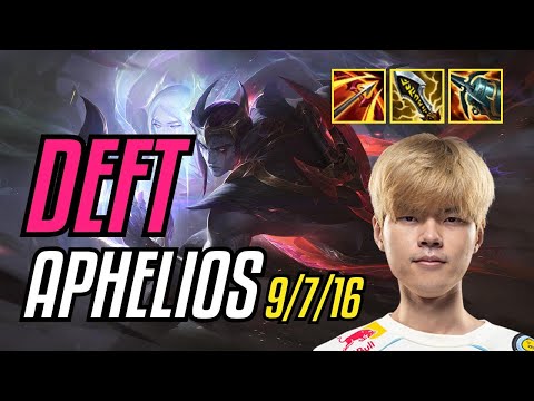 DEFT - APHELIOS - KR CHALLENGER - PATCH 11.8