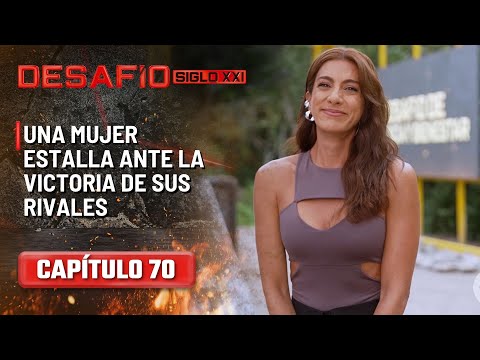 Una mujer estalla por la celebración del equipo ganador - Capítulo 70 | Desafío del Siglo