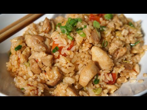 Chicken And Napa Cabbage Stir-Fried Rice - Morgane Recipes