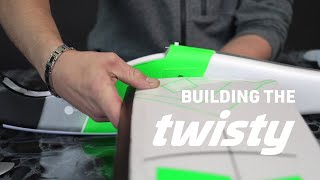 KAVAN Twisty 1512mm ARF - oranžová,