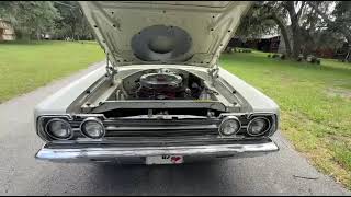 1967 Plymouth Belvedere II RO23 Super Stock Lightweight 4-Speed Start Up