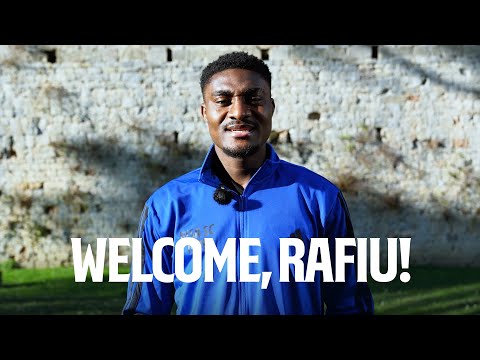 🎤 RAFIU DUROSINMI'S FIRST WORDS FOR THE NERAZZURRI!