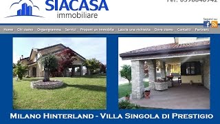 preview picture of video 'Villa singola di Prestigio in Vendita a Cavenago di Brianza CLASSE ENERGETICA B - Siacasagroup.com'