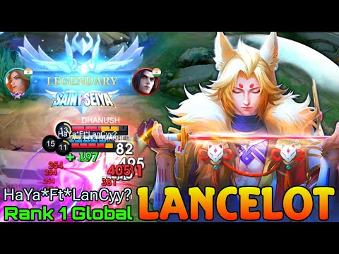 10K MMR Lancelot 75% Win Rate - Top 1 Global Lancelot by HaYa*Ft*LanCyy? - Mlbb 