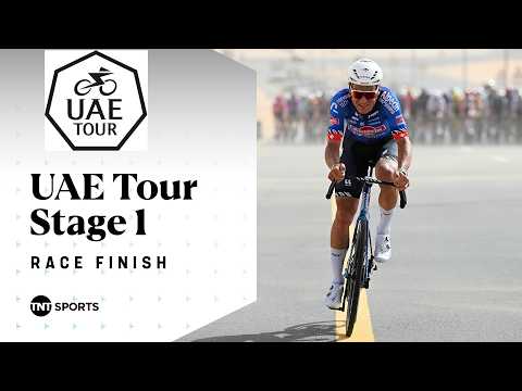 FIRST RACE, FIRST WIN! 🔥 | UAE Tour Stage 1 Final KM's | TNT Sports Cycling