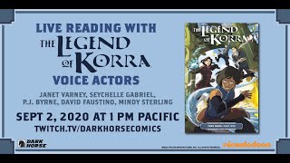 The Legend of Korra: Turf Wars Live Reading 3 with Janet Varney, Seychelle Gabriel, more [recording]