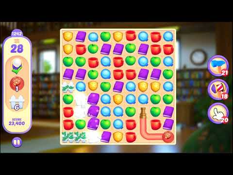 Small Town Murders Level 1242 - NO BOOSTERS + FULL STORY 🚨🕵️☕ | SKILLGAMING ✔️