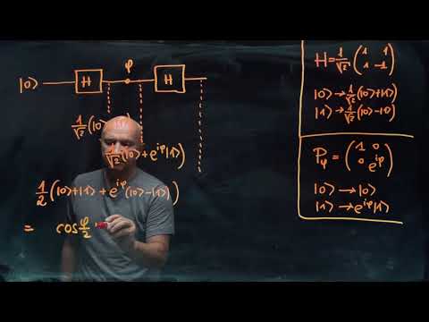 IQIS Lecture 2.3 — Single qubit interference (Hadamard–Phase–Hadamard)