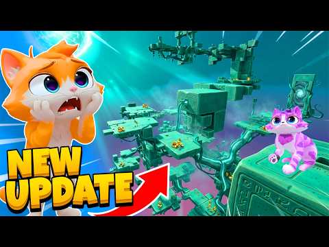 How to Get to the ONLY UP Map in I Am Cat VR! (NEW MULTIPLAYER UPDATE)