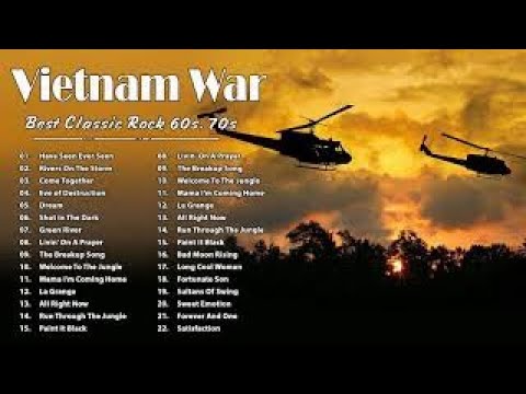 Vietnam War Era Music Playlist | Classic Rock songs | Vietnam Mix Radio