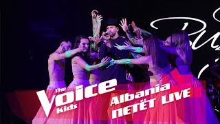 Eugent Bushpepa - Mall | Netët Live | Nata 2 | The Voice Kids Albania 2018