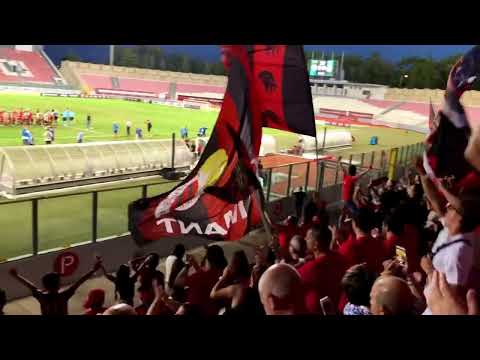❤️🖤Hamrun Spartans  vs Fk partizan  🎆 firework 🎇