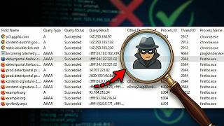 VEJA AS CONSULTAS DE DNS NO SEU PC - ENCONTRE PROGRAMAS SUSPEITOS!