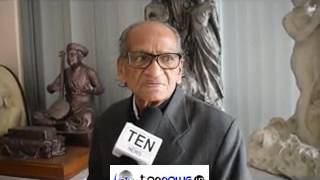 Mahtma Gandhi ji impact on my creations is huge  : Padma Bhushan Ram Sutar #sculptor