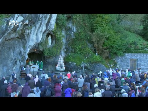 Messe de 10h à Lourdes du 24 octobre 2023