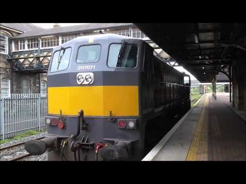 IE 071 Class - (0117071) starts at Dundalk Station Full HD 1080p