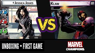 Unboxing Jessica Jones Hero Pack & Playtesting Versus Expert Klaw