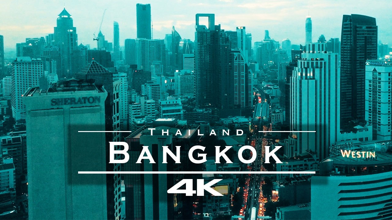 Bangkok 4K Drone Film | Stunning Aerial Views of Thailand’s Capital with Relaxing Electro Music