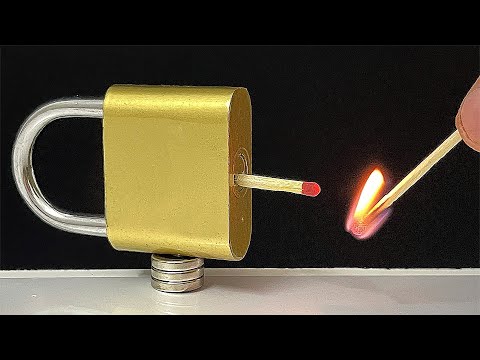 Unlocking Locks with a Match – The Crazy Way to Open Every Lock in Your House Without a Key!