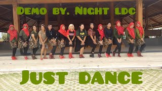 JUST DANCE Line Dance || Choreo : Andrico Yusran &amp; Rissa Miura