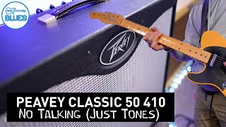Video thumbnail for Peavey Classic 50 410 Made in USA Epic Tones (No Talking) by intheblues
