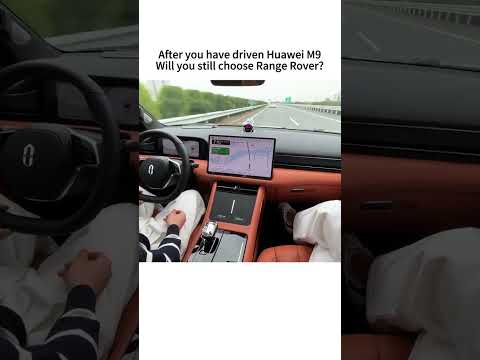 Thumbnail for After you have driven huawei M9,will you still choose Range Rover？👻👽#huawei #rangoli by Car