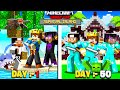 100 Days On SURVIVAL ISLAND In Hardcore Minecraft