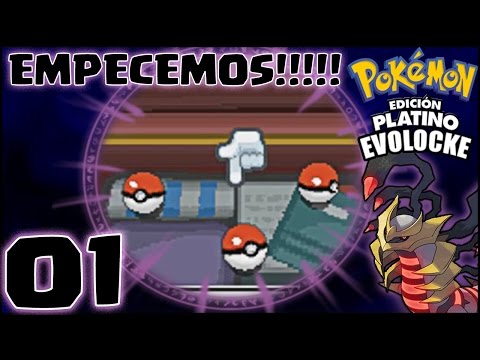 Pokémon Platino Evolocke #01 | EMPIEZA EL RETO!!!